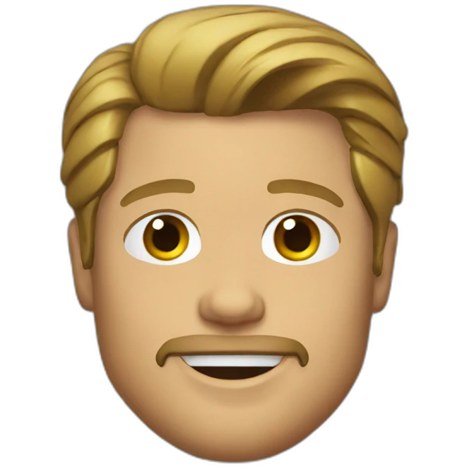 brad pitt emoji