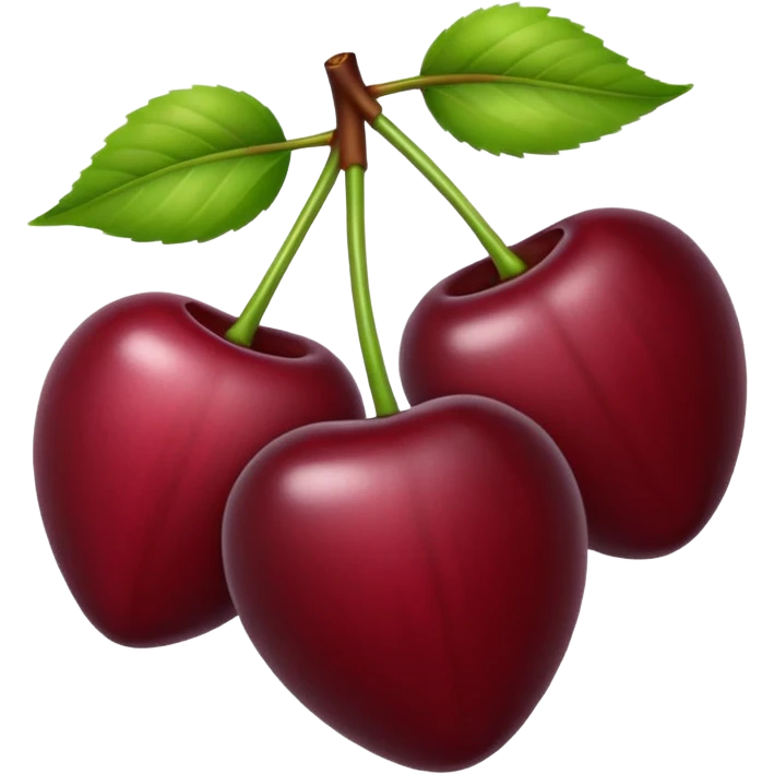 black cherry emoji