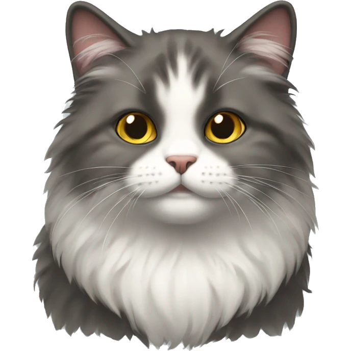 Fluffy cat  emoji