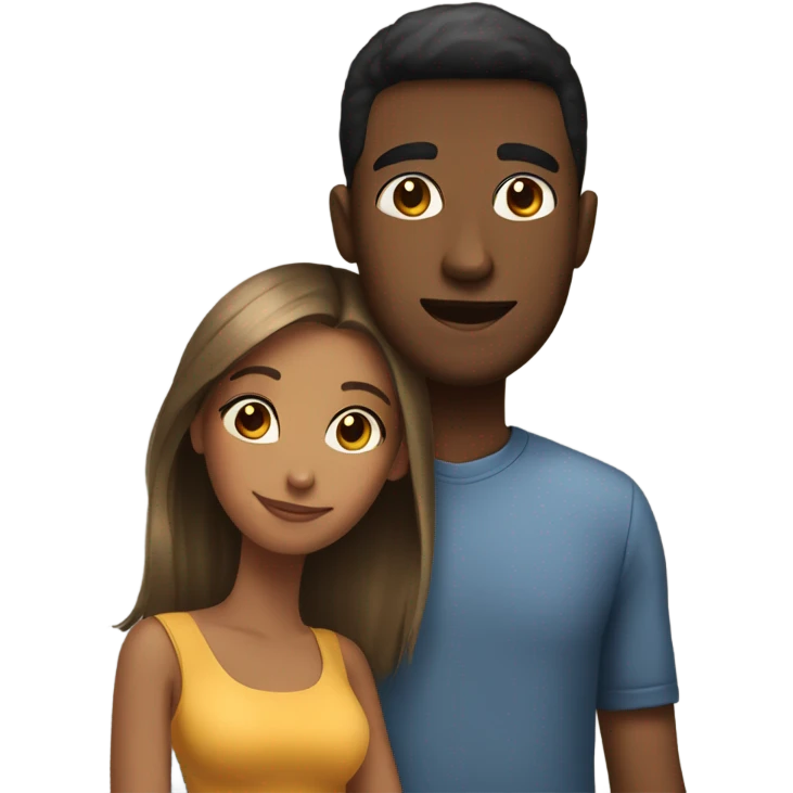 Girlfriend and boyfriend emoji