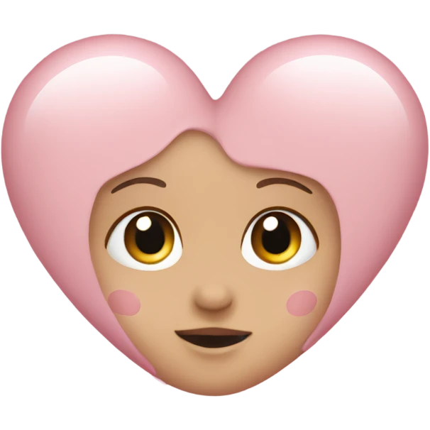 baby pink heart emoji