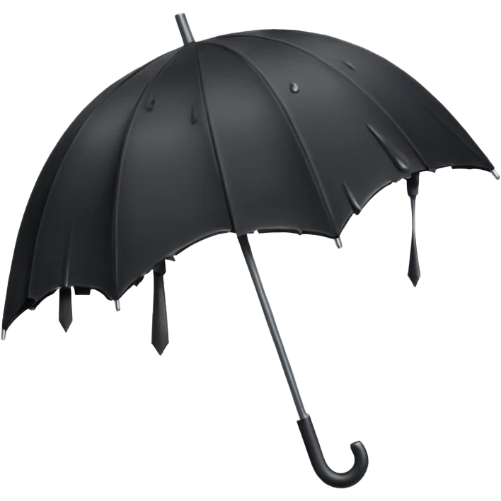 Broken umbrella  emoji