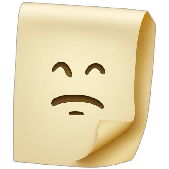 note emoji