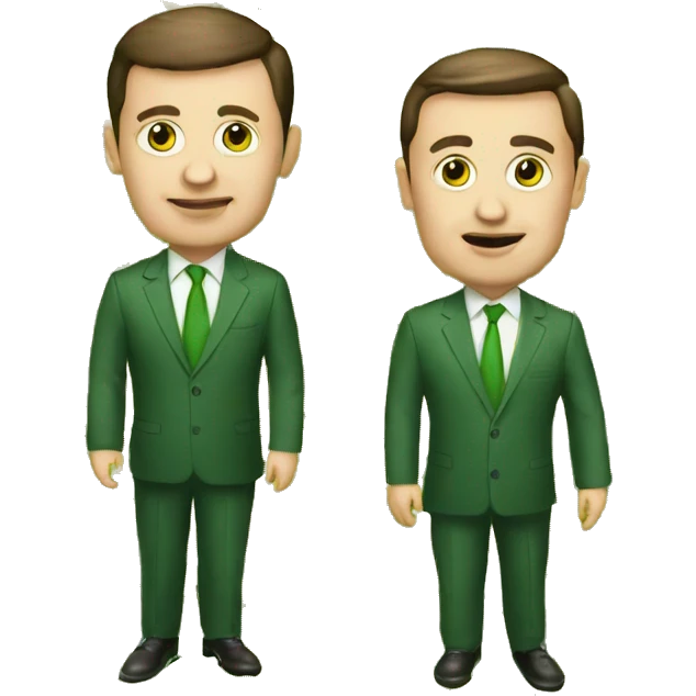 Zelensky and potato emoji