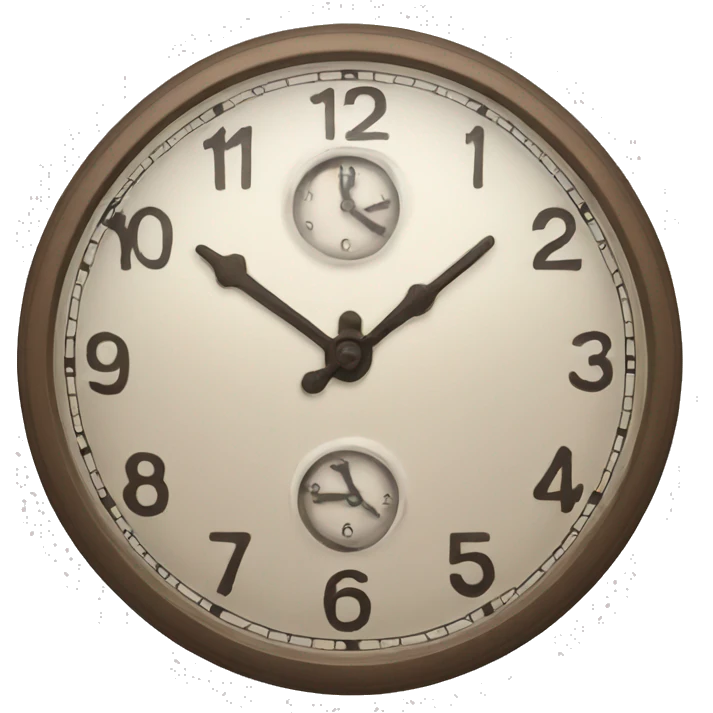 Clock that tea  emoji