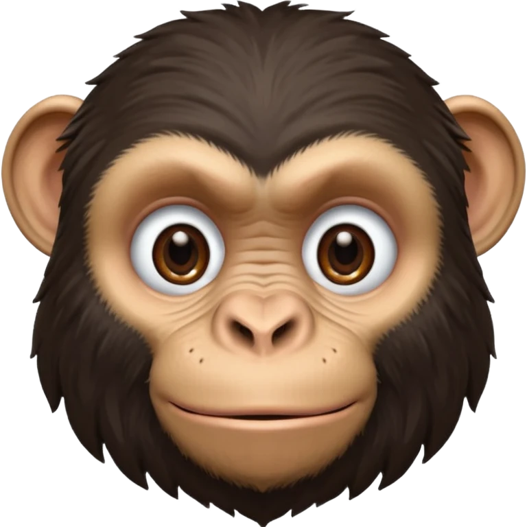 chimpanzee fface emoji