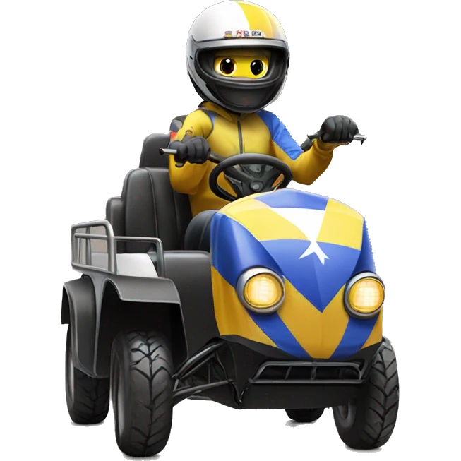 Extreme racing Tuk tuk cross kart  emoji