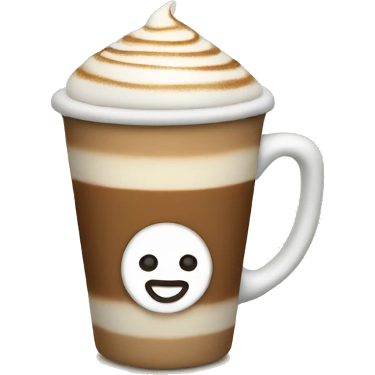 Christmas latte  emoji