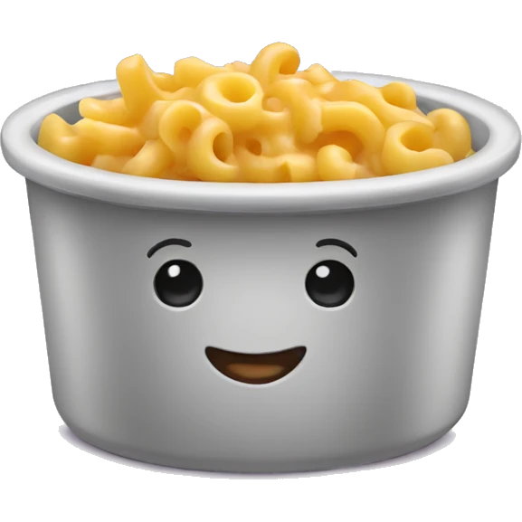 Mac and cheese emoji