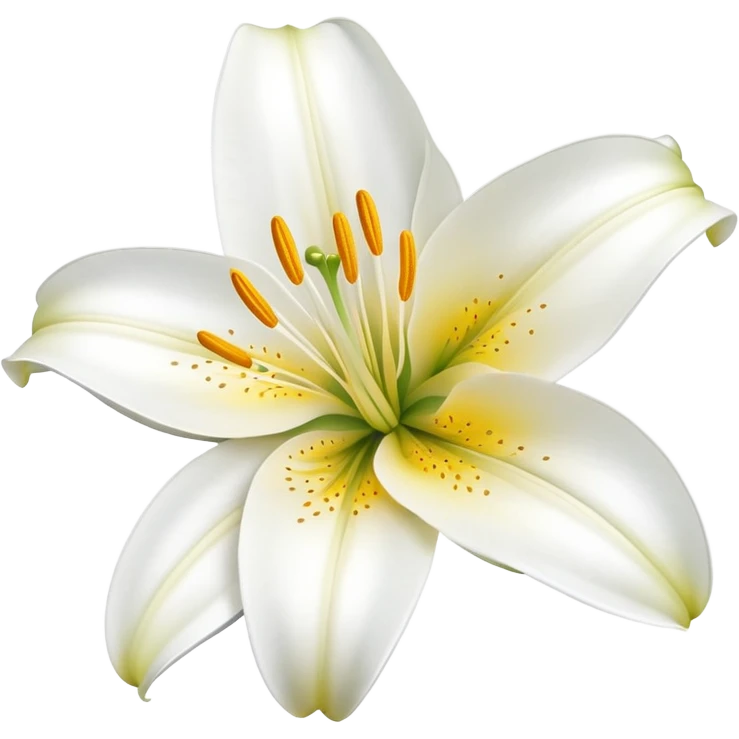Lily flower emoji