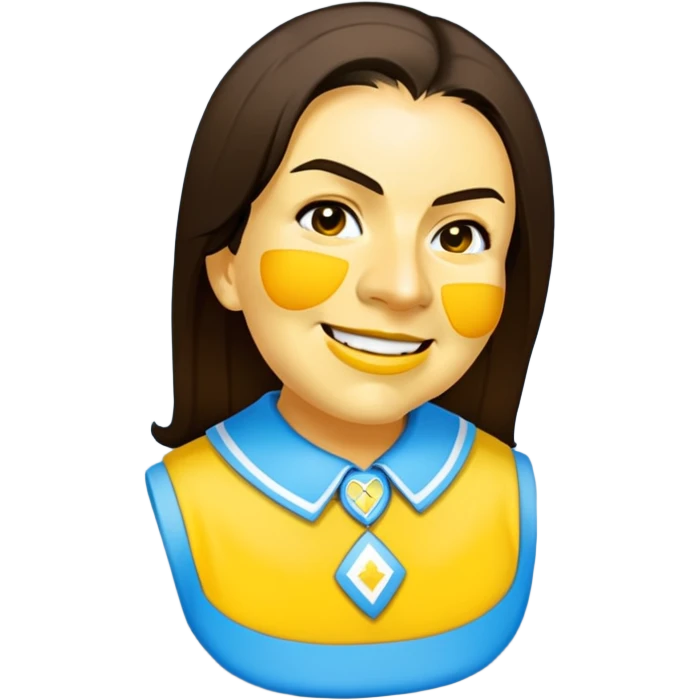 Créate an emoticon with that picture with an Argentinan outfit emoji