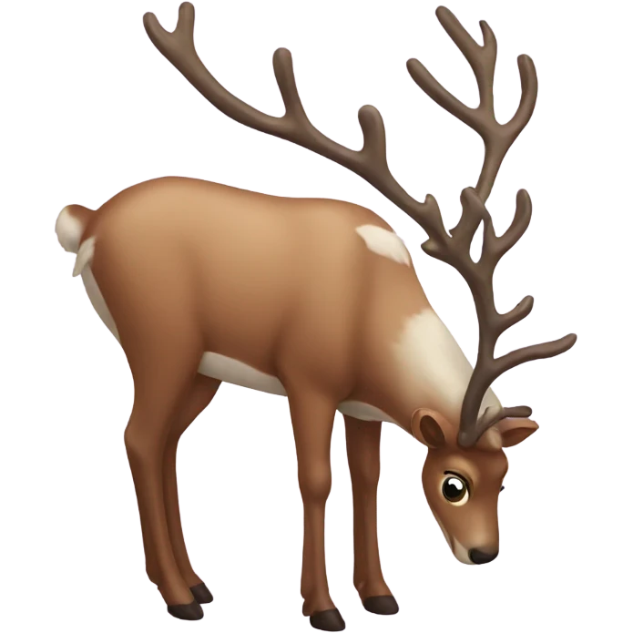 reindeer emoji
