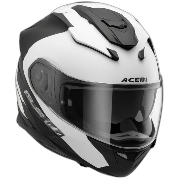 Acerbis Reactive Graffix helmet emoji
