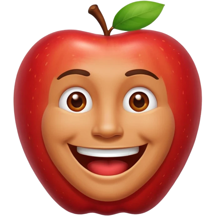 An apple style human emoji of a man air-humping in excitement  emoji
