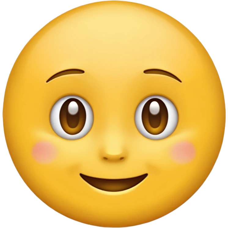 yellow emoji yearning for love  emoji