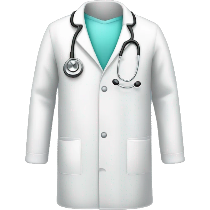 Plane Lab coat with stethoscope emoji
