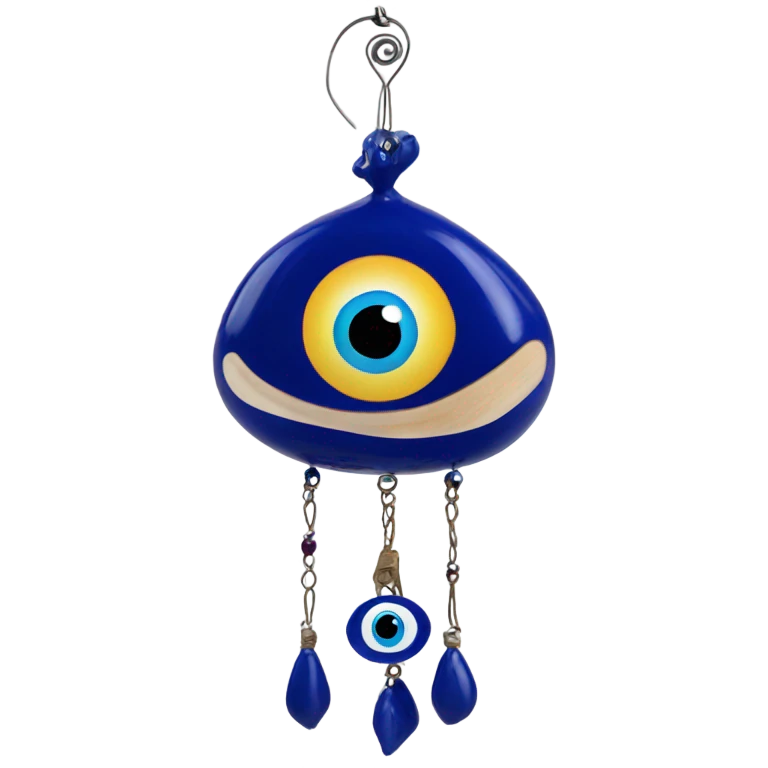 evil eye wind chime emoji