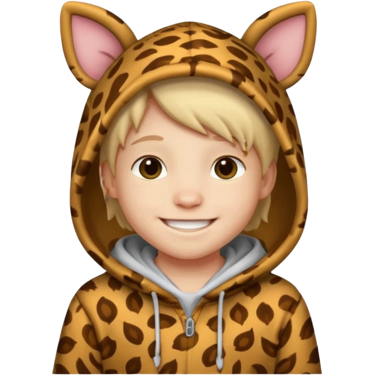 Animal Hoodie Kid emoji
