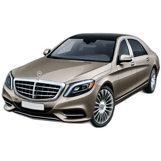 benz maybach s-class emoji