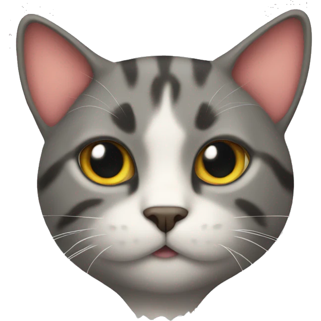 cat with hearth emoji