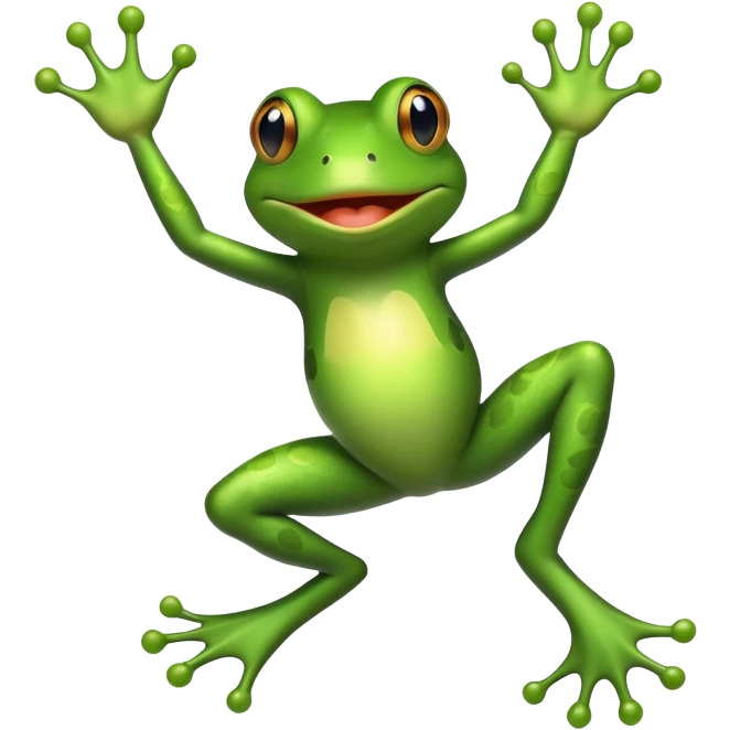 Frog dancing  emoji