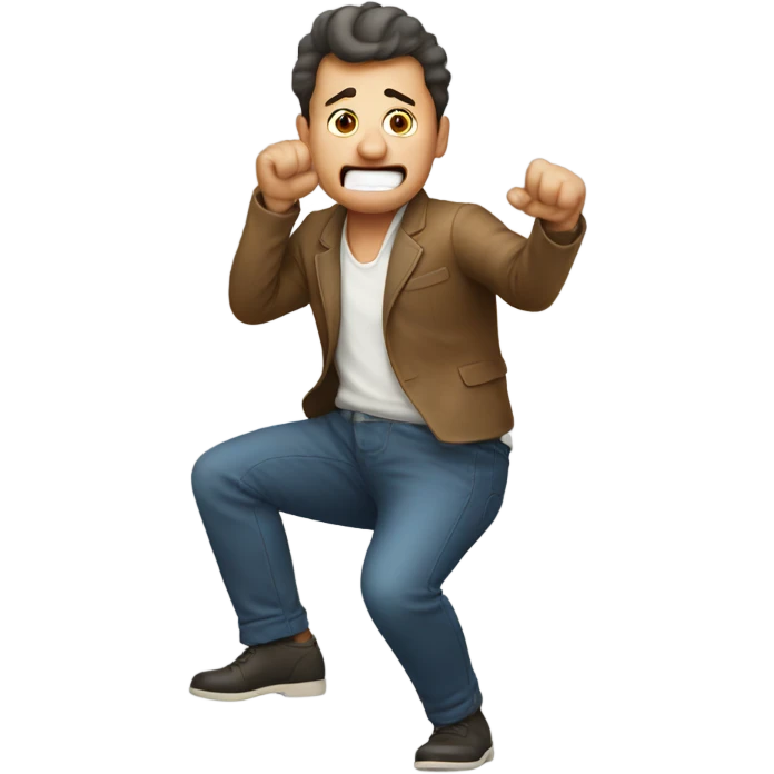 Man farting emoji