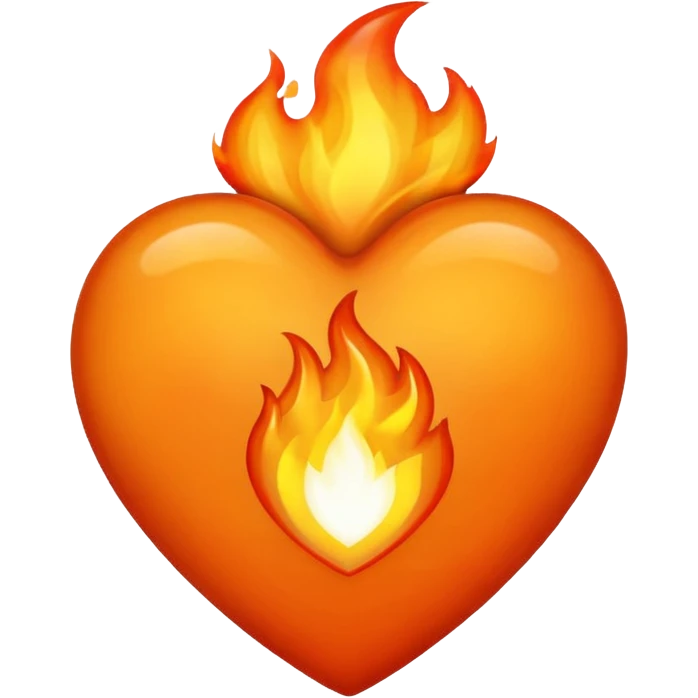 Fire heart  emoji