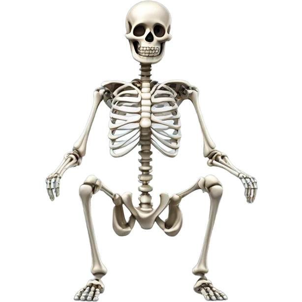 Skeleton chrome emoji
