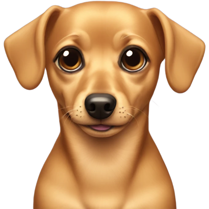 Chiweenie emoji