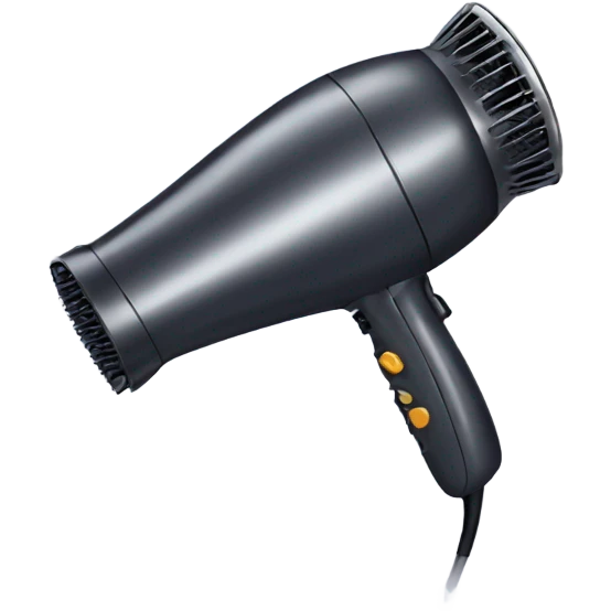 Hair dryer emoji