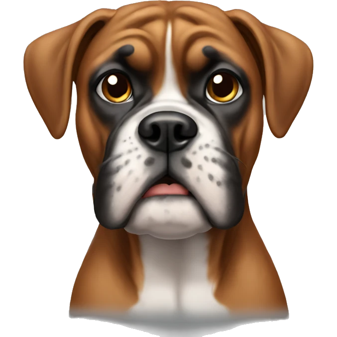 Boxer dog emoji