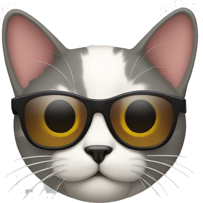 Cat sunglasses  emoji