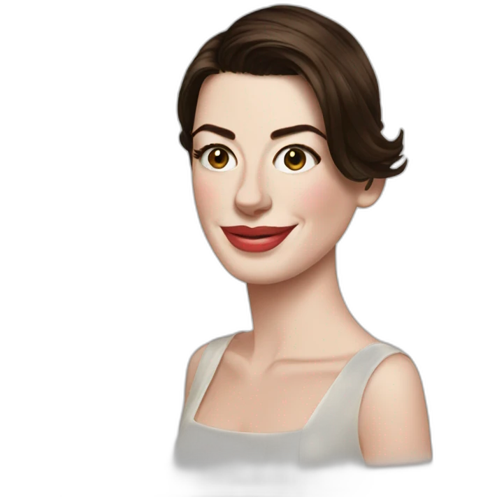 Anne hathaway emoji