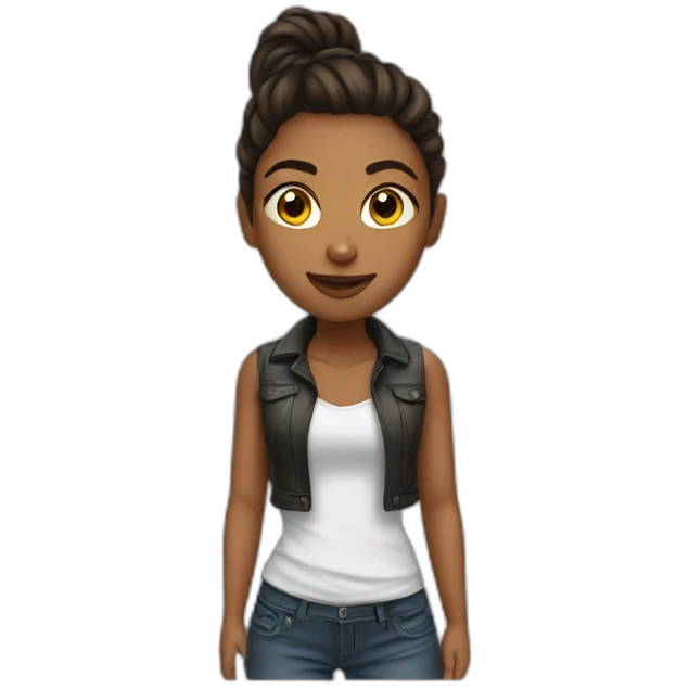 Hot girl emoji