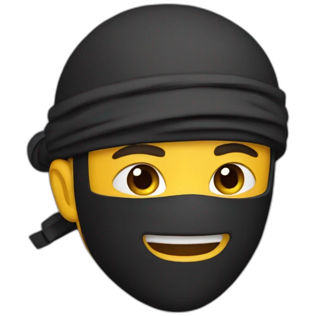 Vibing ninja emoji
