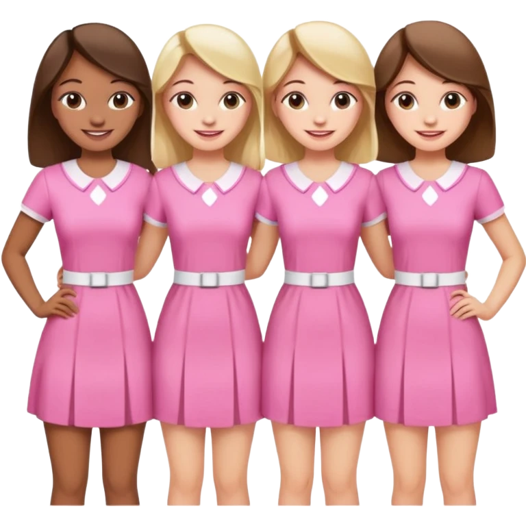 group of cute sorority girls  emoji