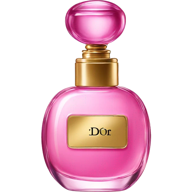 Dior pink perfum  emoji