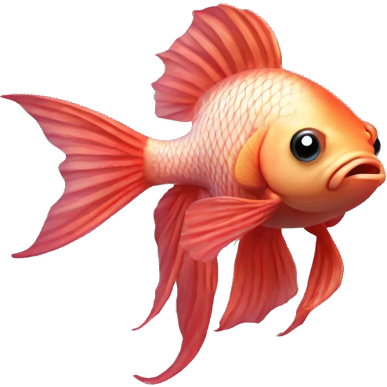 beta fish emoji