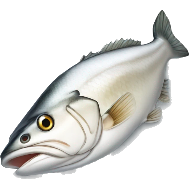Pacific cod fillet with silver skin emoji