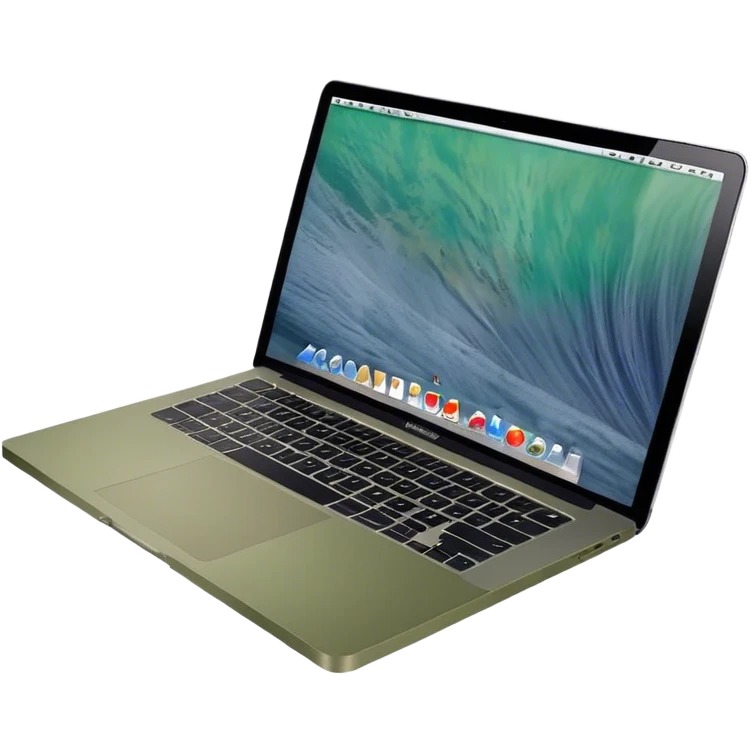 MacBook Pro Olive color emoji
