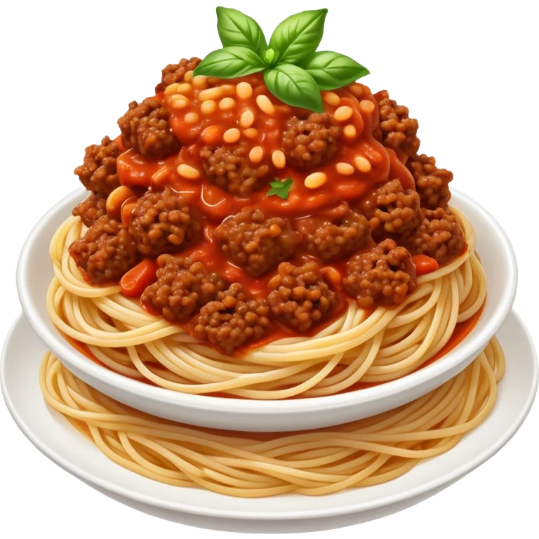 spaghetti bolognese emoji