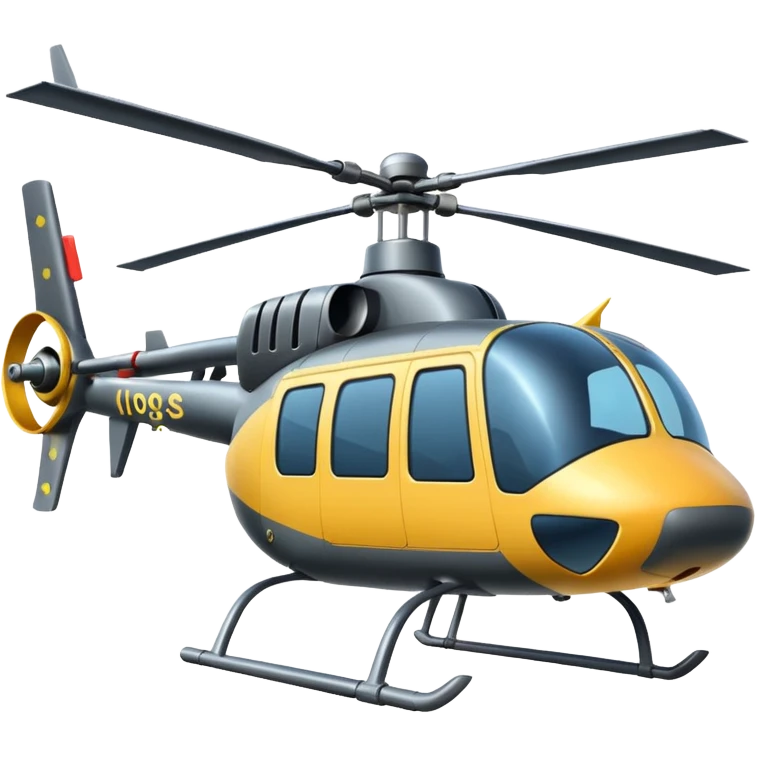helicopter emoji