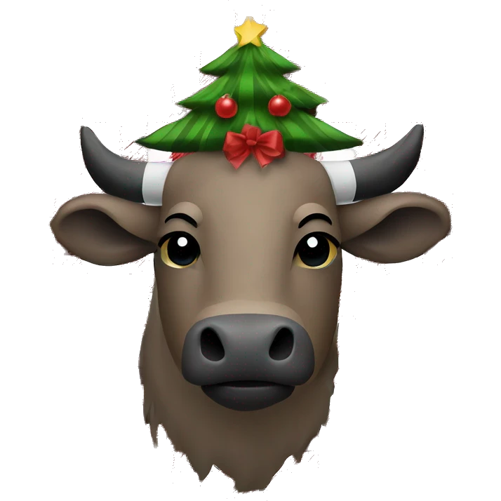 Christmas Tree buffalo plaid  emoji