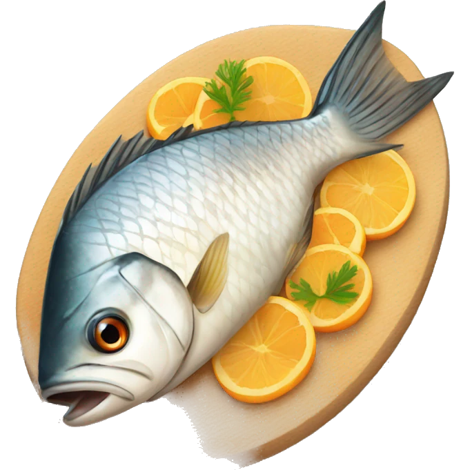 cooked fish emoji
