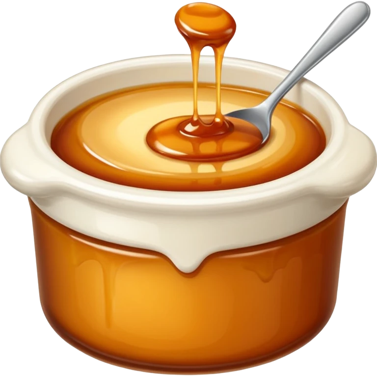 Starbucks Caramel Brûlée sauce  emoji