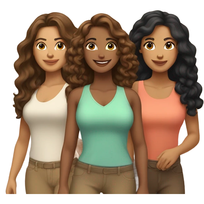 Latina women emoji
