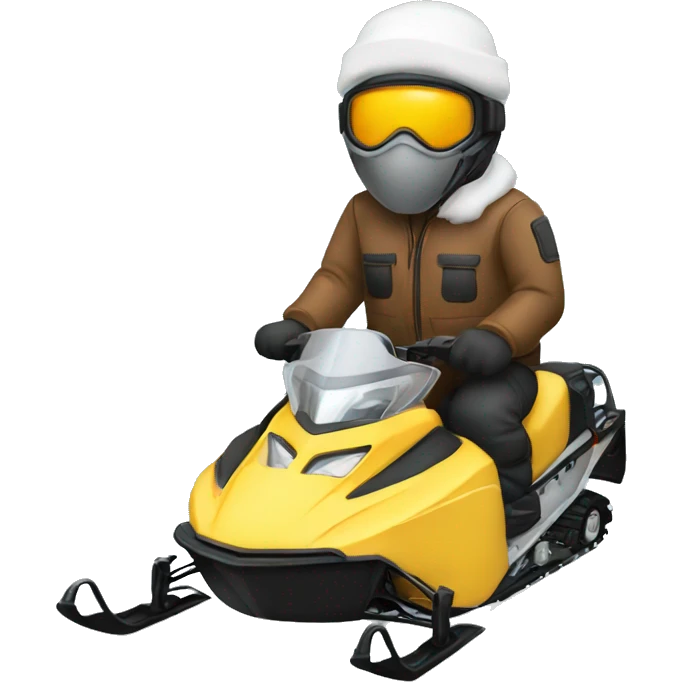 Snowmobile emoji