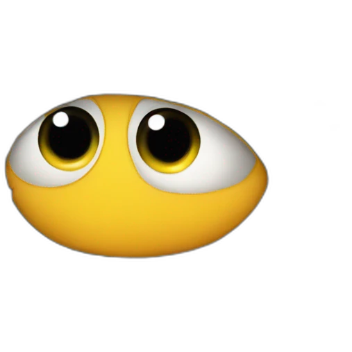 Eyelashes on hummingbird  emoji