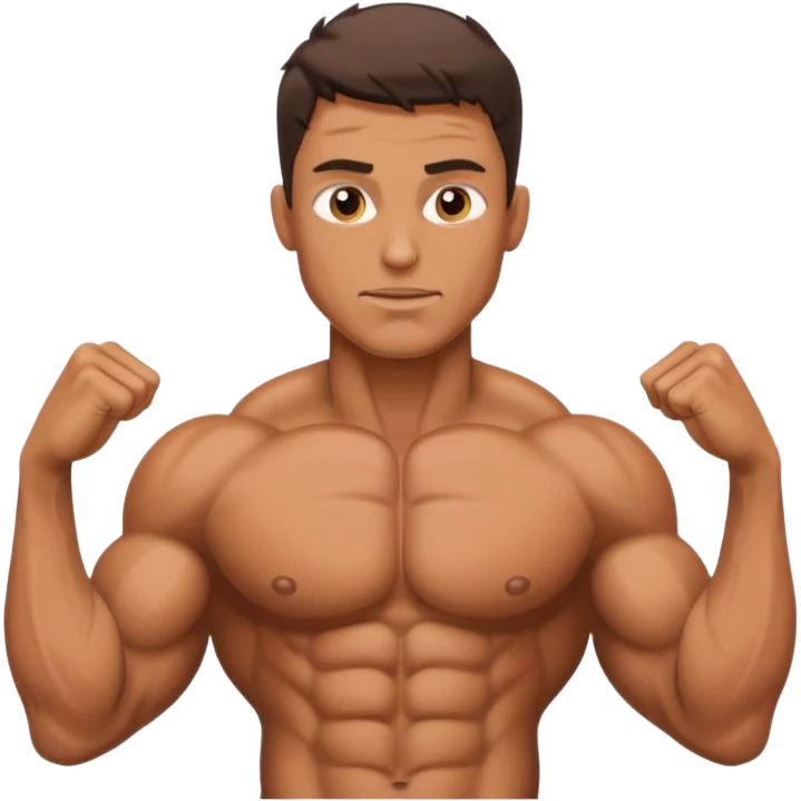 ripped man emoji