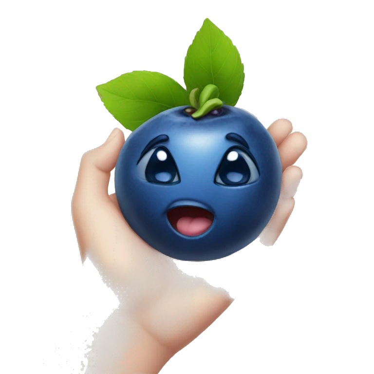 Blueberry emoji